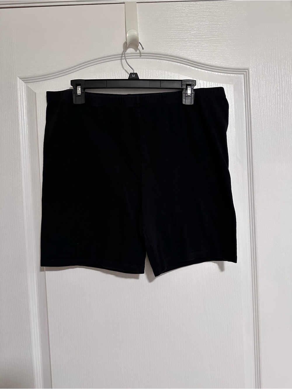 Forever 21 Black Biker Shorts 2X Stretch Legging Style Casual